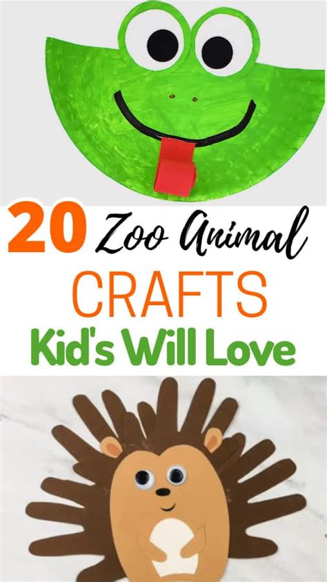20 Zoo Animal Crafts Preschoolers Will Love