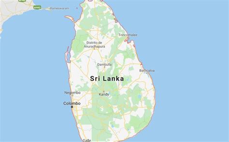 Sri Lanka, ¿dónde se ubica?