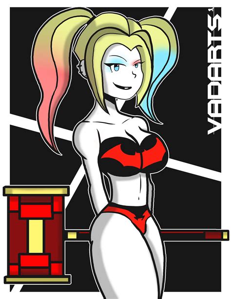 Harley Quinn Bikini By Vadarts On Deviantart