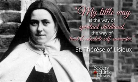 St Therese Daily Inspiration My Little Way