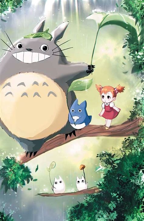 Tonari No Totoro Totoro Studio Ghibli Art Studio Ghibli Fanart