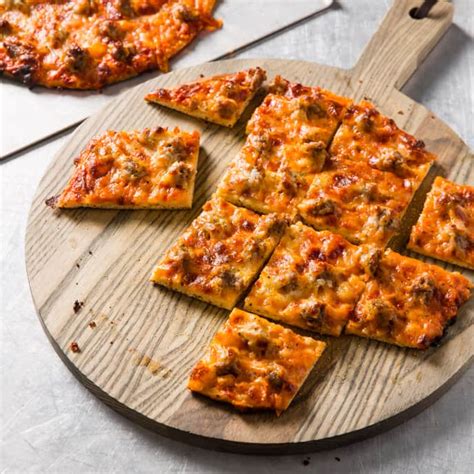 Chicago Thin Crust Pizza Americas Test Kitchen Recipe