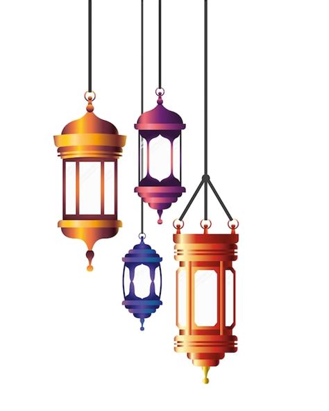 Premium Vector Ramadan Kareem Lantern Hanging