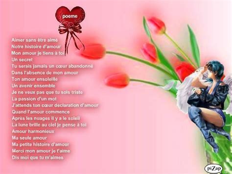 Poeme Damour Les Plus Touchant Love Quotes