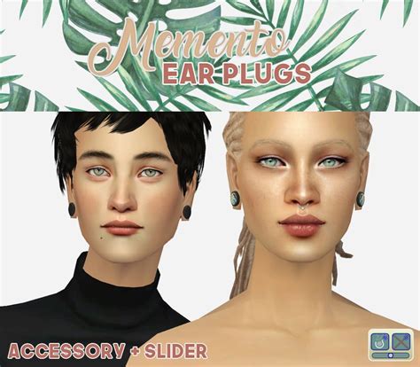 Ear Plugs Accessory Slider Sims Sims 2 Sliders