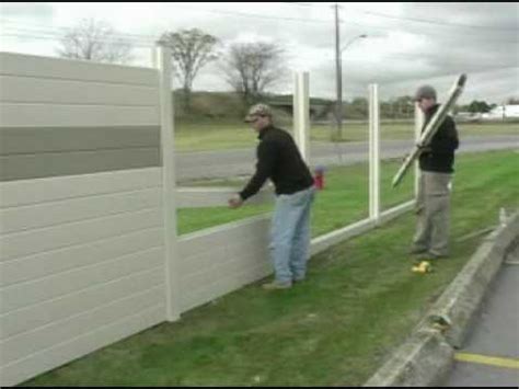 The first is through the correct positioning of the barrier to maximize the sound shadow caused by the sound. Tuf-Barrier Noise Barrier Wall Install - Residential - YouTube