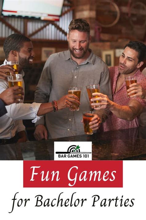 8 Fun Bachelor Party Games For Your Groom To Be Bar Games 101