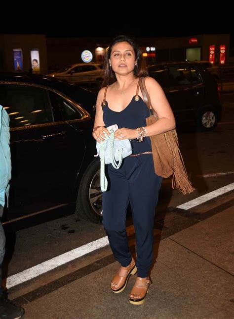 Rani Mukerji And Aditya Chopras Daughter Adira Chopra Gets Spotted At The Airport एयरपोर्ट पर
