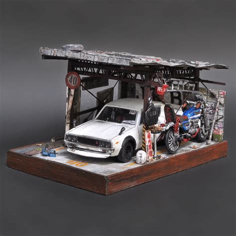 Znalezione Obrazy Dla Zapytania 164 Mini Diorama Diorama Toy Car