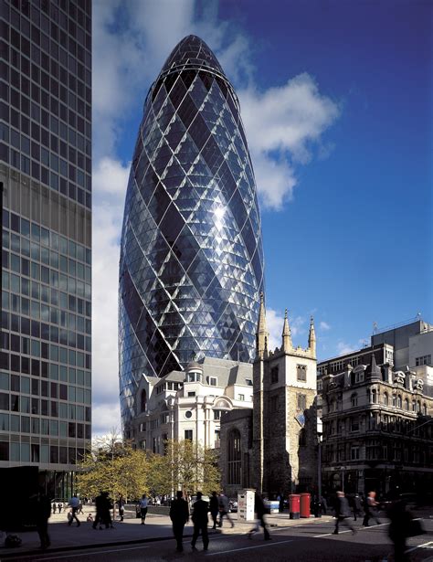 Gallery Of 30 St Mary Axe Tower Foster Partners 3