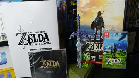 Unboxing Zelda Breath Of The Wild Limited Edition Youtube