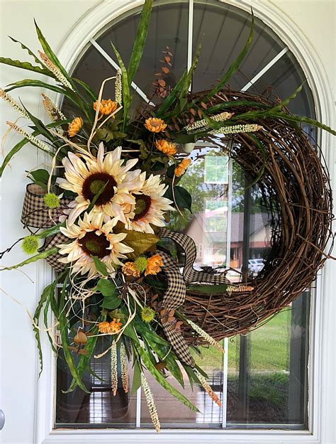 Fall Sunflower Wreath Fall Sunflower Wreath Fall Sunflower