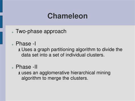 Ppt Chameleon A Hierarchical Clustering Algorithm Using Dynamic