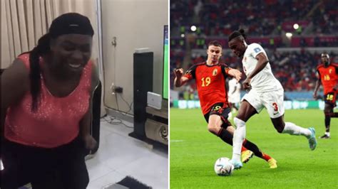 Qatar 2022 Nigerian Mother Dee Adekugbe Overjoyed As Her Son Sam