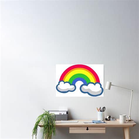 Rainbow Poster By Ange26 Redbubble