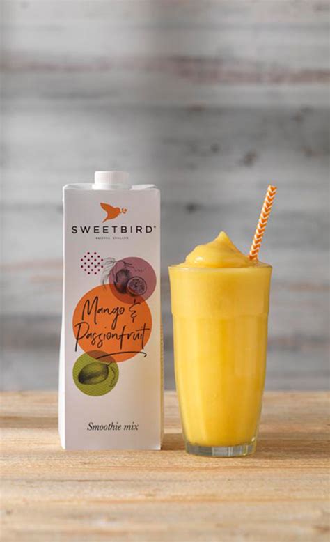 The smoothie and salad act as anchors that keep you on track, to remind you just how great it feels to put real, fresh fruits and vegetables in your body — and to provide a vehicle for vegan protein or. Sweetbird Mango and Passionfruit Smoothie 1 Litre - Nice Cuppa