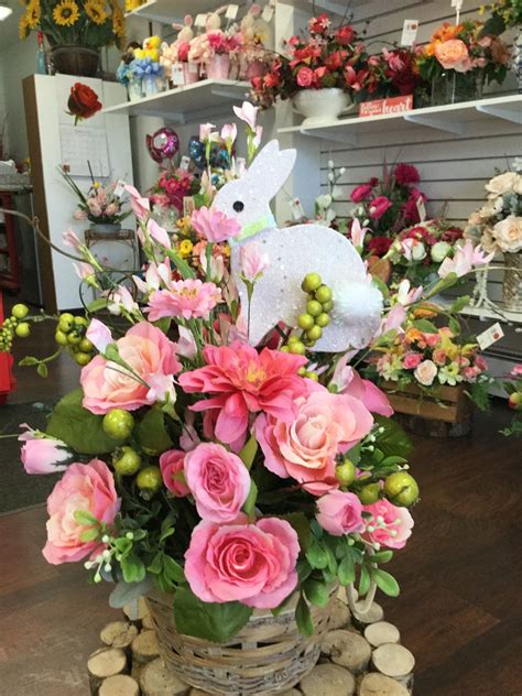 Easter At Silk Florals Easter Floral Arrangement Spring Floral