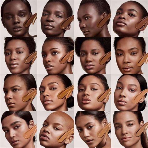 Shades Of Fenty Rihanna S Foundation Range Maquiagem Rihanna Maquiagem Melhor Cor De Cabelo