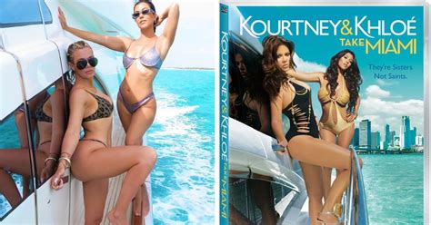 Kourtney And Khloé Kardashian Wear Sexy Bikinis To Recreate Kourtney