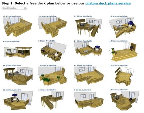 Designer decks made from natural wood, composite and aluminum 10 photos. How To Build A Deck Guide Part 2 | Free deck plans, Deck plans, Diy deck