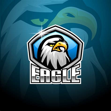 Eagle Esport Mascot Logo Design By Visink Thehungryjpeg