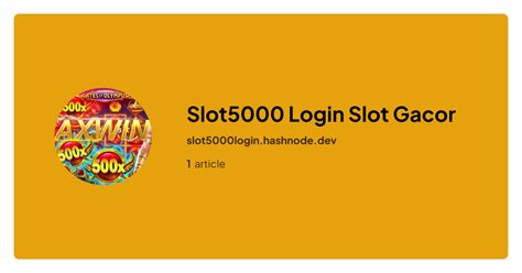 slot5000-work
