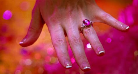Elle Woods Pink Engagement Ring Legally Blonde 2 Red White And