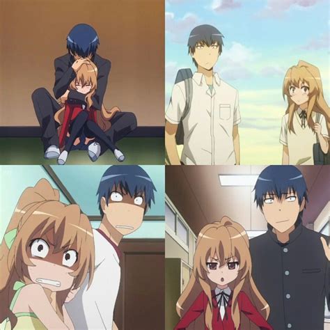 Aisaka Taiga And Takasu Ryuuji Toradora Toradora Anime Fandom Anime Romance