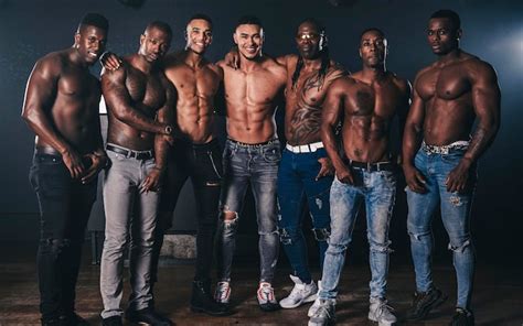 the black full monty review meet the chocolate men the uk s only all black male strip group