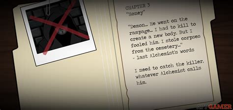 Chapter 3 - Honey - Strange Case: The Alchemist