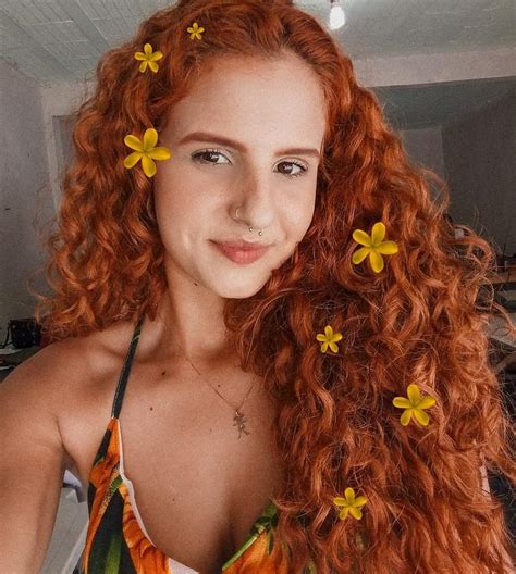 Natali Avelar🦋 On Instagram “🌻” Beautiful Redhead Redheads Hair Styles