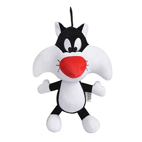 Warner Brothers Looney Tunes Sylvester The Cat Big Head Plush Dog Toy