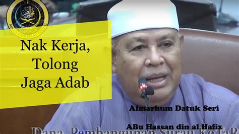 Что делать если в cs go ошибка fatal error. Kerja Apapun, Adab Kena Jaga | Almarhum Datuk Seri Abu ...