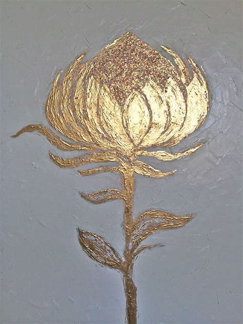 Pinterest Gold Leaf Art Gold Leaf Painting Art