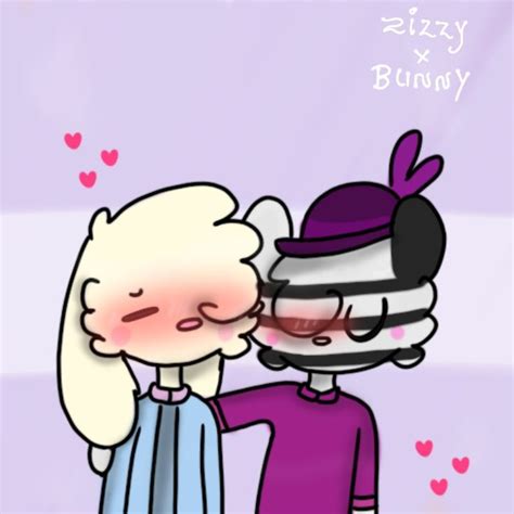 Zizzy X Bunny Desenhos Fofa Engraçado
