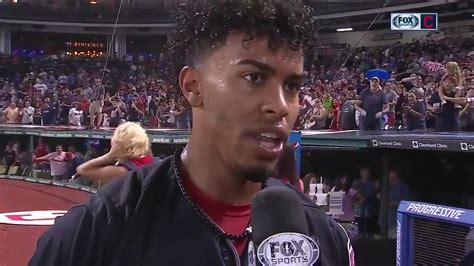 Francisco Lindor Talks To Andre After First Career Walk Off Homer With