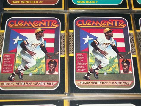 Maybe you would like to learn more about one of these? Roberto Clemente rare 87 Donruss "Hall of Fame Diamond King" baseball card