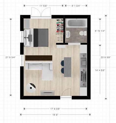 40 Amazing Studio Apartment Layout Inspirations You Might Try 29