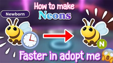 How To Make Neons Faster In Adopt Me Lvshtayplays 😸 Youtube