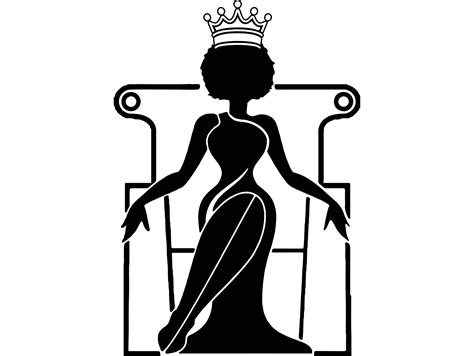 Queen Silhouette Vector At Getdrawings Free Download