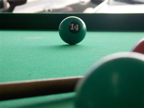 Free Images Recreation Pool Green Snooker Billiard Ball