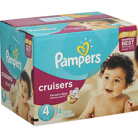Pampers Cruisers Size 4 Diapers 74 Ct Box Diapers And Training Pants
