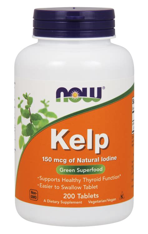 Now Kelp 150 Mcg Tablets New Country Healthcare Llc