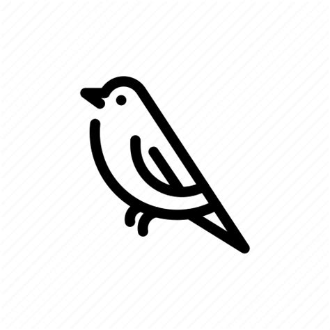 Animal Bird Nightingale Icon Download On Iconfinder