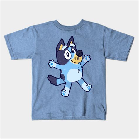 Bluey Dog Kids T Shirt Teepublic