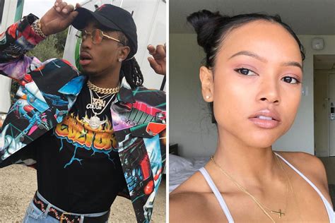 Quavo maintains a warm relationship with his mother. Karrueche & Migos' Quavo Reportedly Dating | BallerStatus.com