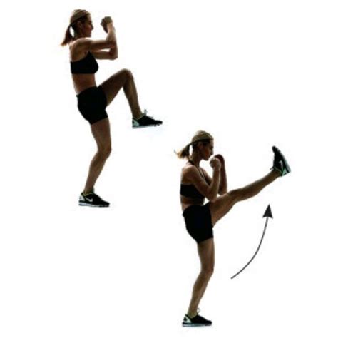 Jumping Kicks By Jenn Lind Exercise How To Skimble