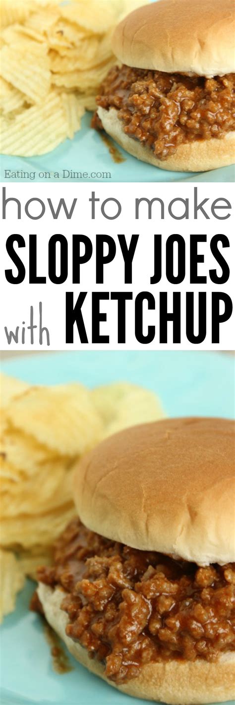 This easy sloppy joes recipe is easy to make and taste better than sloppy joes in a can. Easy Sloppy Joes Recipe - homemade sloppy joes with j ust ...