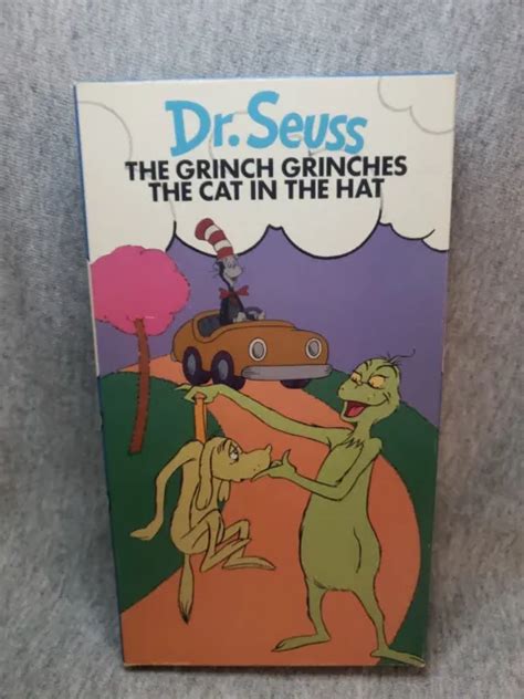 RARE THE GRINCH Grinches The Cat In The Hat VHS Dr