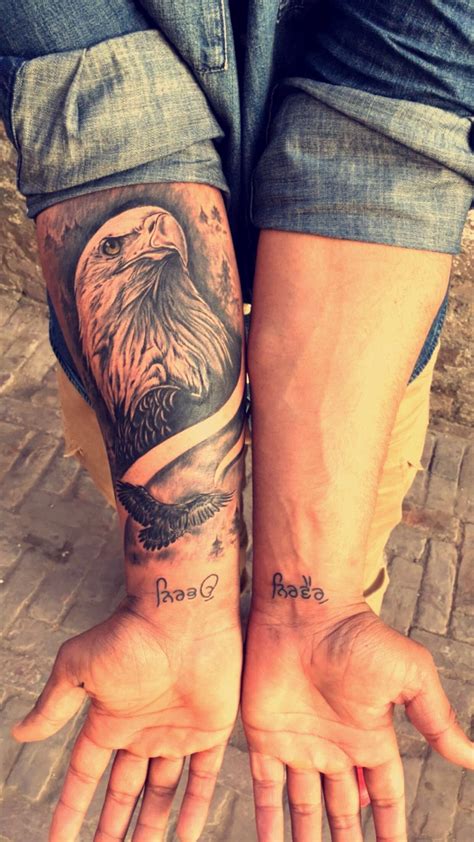 An Eagle Tattoo By Babbu Kaila Tatuagem Aguia Tatuagem